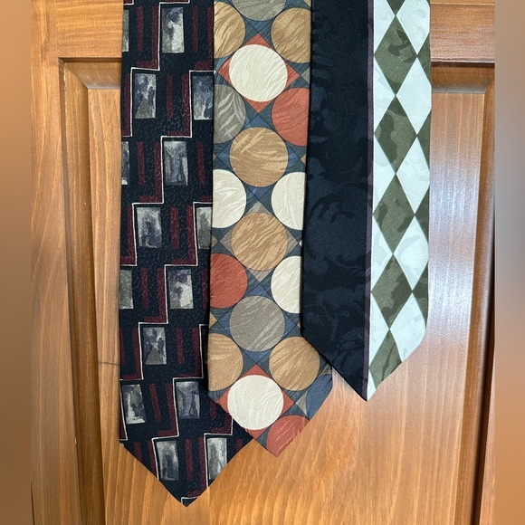 Bundle (3) J. Riggings Men’s Eclectic Ties - Picture 1 of 14